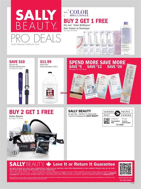 Sally Beauty Supply Canada Flyers