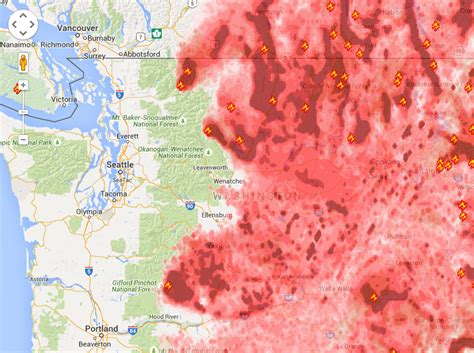 Washington Smoke Information: 8/24/2015 Statewide look at Air Quality ...