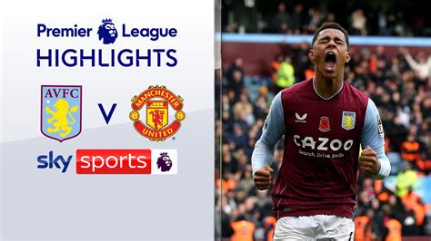 Aston Villa 3-1 Manchester United | Premier League highlights - World ...