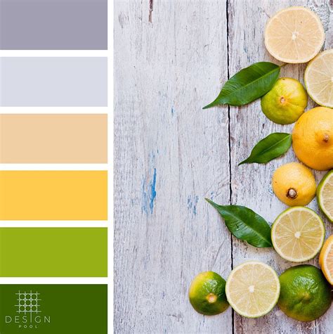 Lemon Color Palette | Color palette yellow, Green colour palette, Color ...