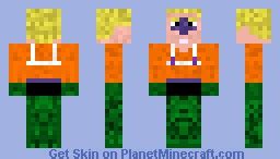 Mermaid Man (Young) Minecraft Skin