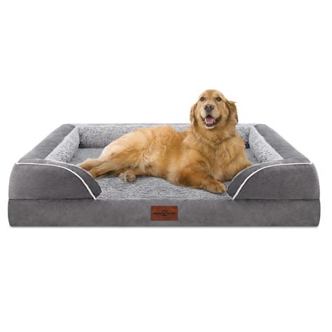 Comfort Expression Waterproof Orthopedic Dog Bed Foam Dog Beds for ...