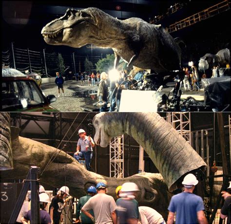 Behind-The-Scenes - Jurassic Park | The movie magic behind some of our ...