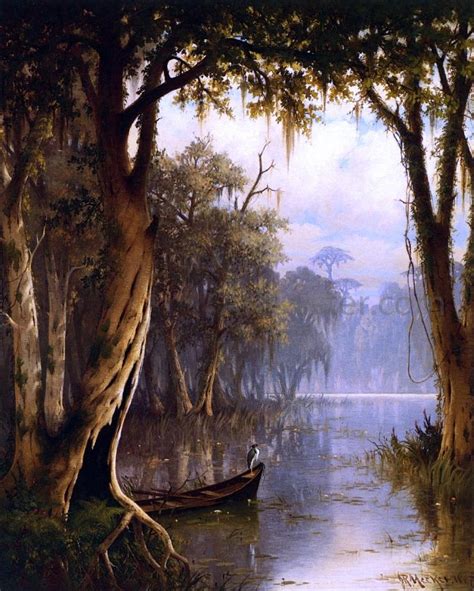 Louisiana Bayou by Joseph R Meeker - Canvas Art Print | Louisiana bayou ...