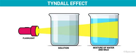 Tyndall Effect - Detailed Phenomenon Explanation with Examples