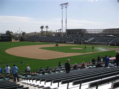 Spring Training Stadium Tour: Phoenix Municipal Stadium - True Blue LA