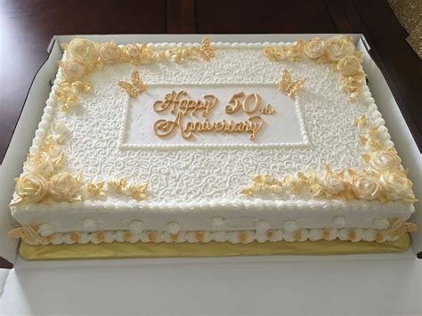 50th Birthday Sheet Cake Ideas - Design Corral