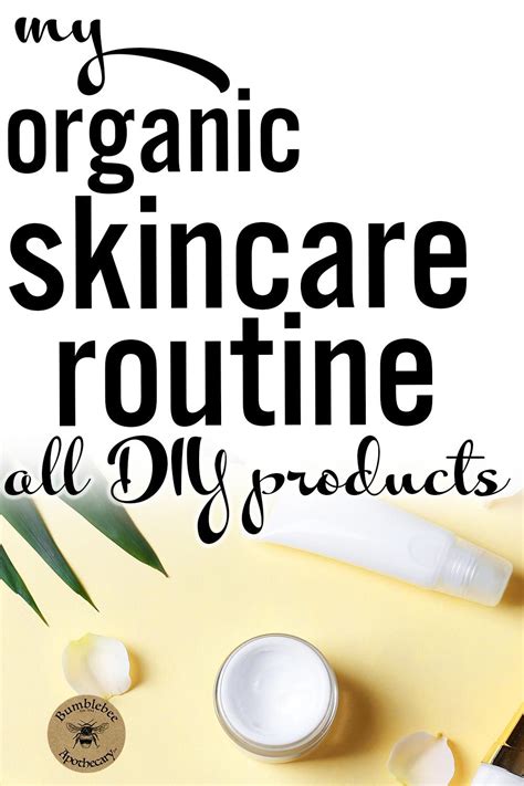 DIY produces I use and love! Organic skincare routine natural skincare ...