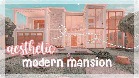 Bloxburg 2 Story Modern Aesthetic Family Mansion