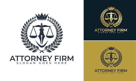 Law firm logo design , Lawyer logo vector template 3834110 Vector Art ...