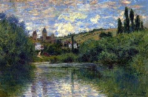 Monet 1880 Vétheuil | Claude monet paintings, Claude monet art, Monet art