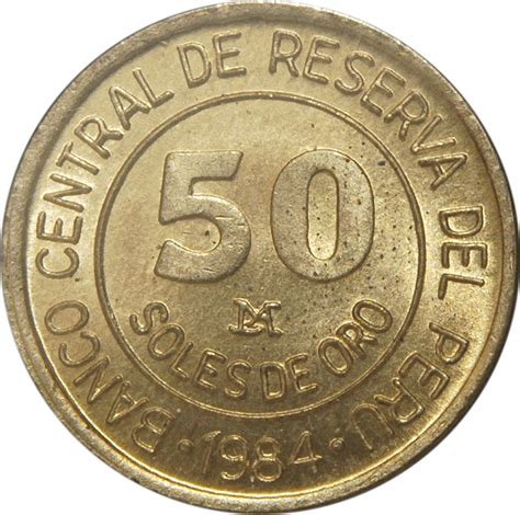 50 Soles de Oro (Admiral Grau) - Peru – Numista