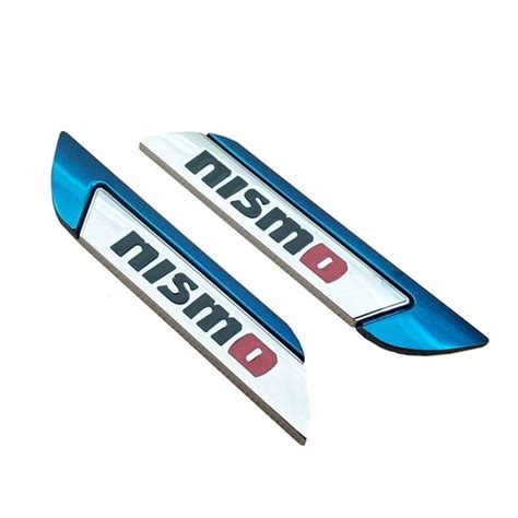 Nismo Emblem Sticker Decal Badge for Nissan Metal Blue Red Black ...