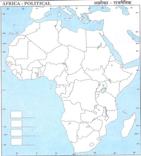 Political Map of Africa - Countries in Africa Map - AglaSem