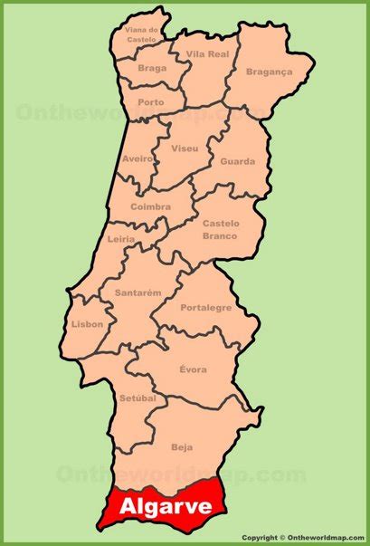 Algarve Maps | Portugal | Maps of Algarve