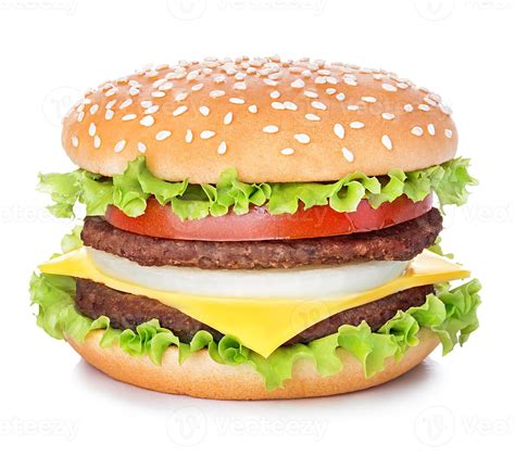 hamburger isolated on white background 763553 Stock Photo at Vecteezy