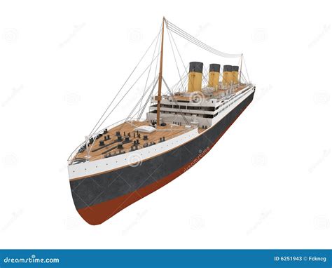 Big ship liner front view stock illustration. Illustration of relax ...