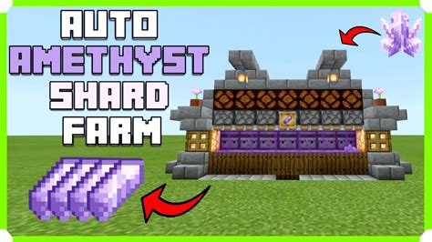 How To Build An Amethyst Shard Farm In Minecraft Bedrock (MCPE/Xbox/PS4 ...