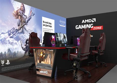 AMD Gaming Zone :: Behance