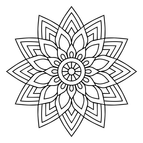 Mandalas Imagenes De Flores Para Dibujar Faciles Y Bonitas Juvenil De ...