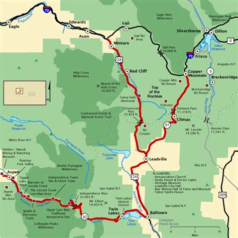 Map Of Gunnison Colorado | secretmuseum