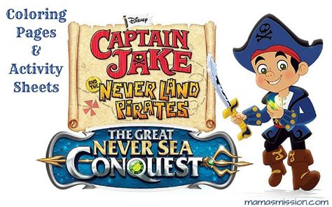 Free Printable Jake and the Never Land Pirates Coloring Pages