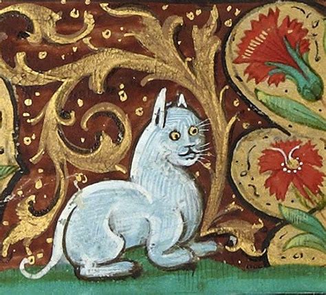 Cats in Medieval Paintings