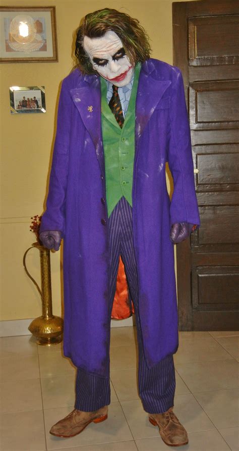 Heath Ledger's Joker cosplay tribute, facebook page: http://www ...