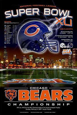 Chicago Bears SUPER SEASON (2006 NFC Champs) Super Bowl XLI ...