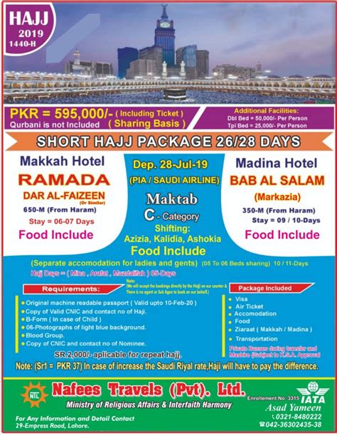 Hajj Packages – Nafees Travels (PVT) Ltd