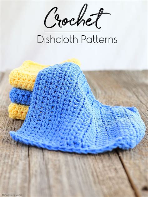 Crochet Ideas: Free And Easy Crochet Dishcloth Patterns