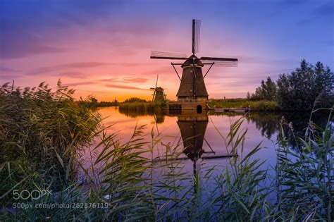 Kinderdijk by dragrund | City architecture, Unesco world heritage site ...