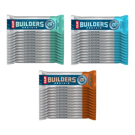 CLIF Builders® Bulk Variety Pack, 36 Bars – Clif Bar