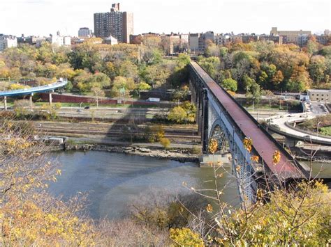 High Bridge Between Manhattan and The Bronx, New York City