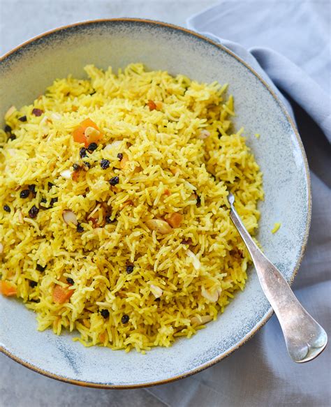 Basmati Rice Pilaf with Dried Fruit and Almonds - Once Upon a Chef