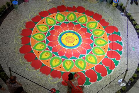 Best Rangoli Designs In The World