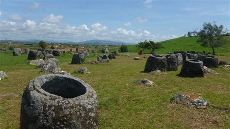 Mysterious Plain of Jars in Laos