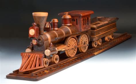 Locomotive, Wooden Train, Model Train, Baldwin Steam Locomotive