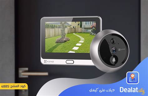 EZVIZ DP2C 1080P Video Door Viewer Doorbell Camera with 4.3" Colour ...