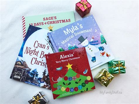 Personalized Holiday Books from I See Me + Giveaway - My Family Stuff