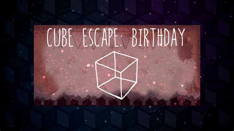 Cube Escape Birthday [Full Walkthrough] - YouTube