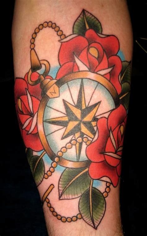 Pin on Compass Tattoos