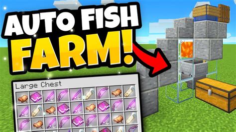 EASIEST Automatic AFK Fish Farm Tutorial (Java & Bedrock) - Minecraft 1 ...