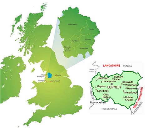 Burnley Borough Council: 2 Spatial Portrait & Key Issues