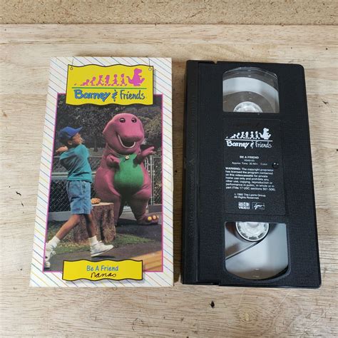 Barney And Friends Be A Friend VHS Time Life 1992 Vintage - Tested | eBay