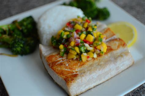 Recipe for Pan Seared Mahi-Mahi with Mango Salsa - Eat Something Sexy