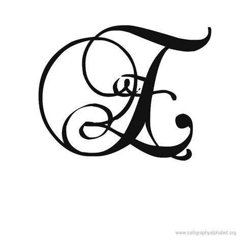 Calligraphy Alphabet E | Alphabet E Calligraphy Sample Styles ...