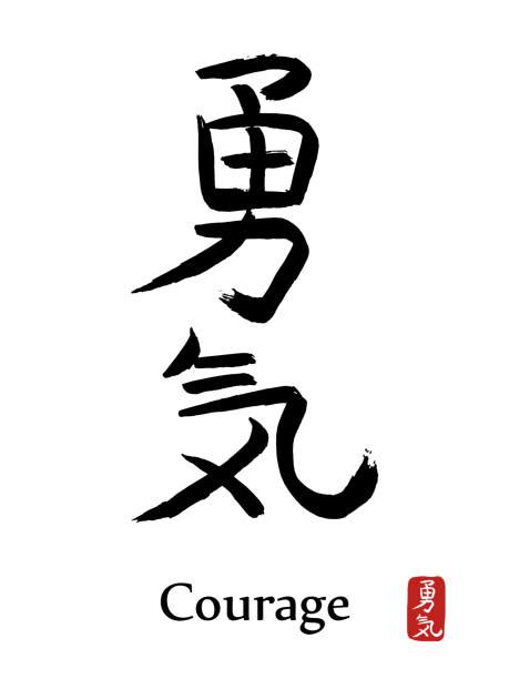 210+ Japanese Symbol For Courage Stock Photos, Pictures & Royalty-Free ...