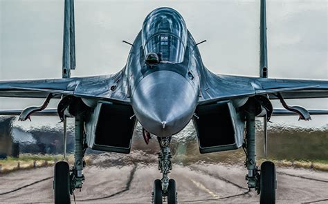 Download Wallpaper 1920x1200 Sukhoi Su-30MKI fighter front view HD ...