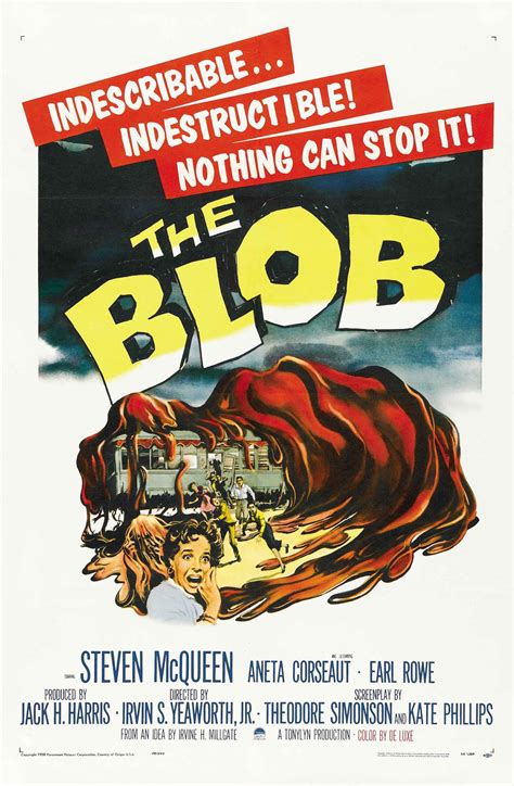 The Blob (1958) - Posters — The Movie Database (TMDb)